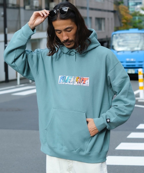 ELEMENT（エレメント）の「ELEMENT メンズ KAMO 4 HOOD パーカー 【2024年秋冬モデル】/エレメントロゴVANコラボビッグフィットプルオーバーパーカー（パーカー・メンズ・ブルー/ライトグレー・X-LARGE/LARGE/MEDIUM）」の20枚目の写真