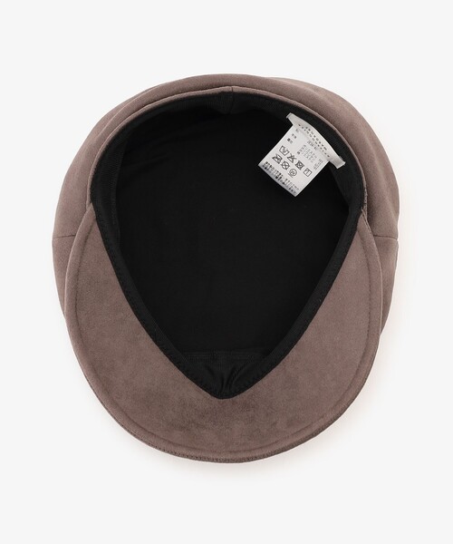 Afternoon Tea（アフタヌーンティー）の「フェイクスエードキャスケット（キャスケット・レディース・ダークグレー/アイボリー/ブラック・ONE SIZE）」の15枚目の写真