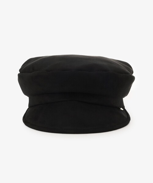 Afternoon Tea（アフタヌーンティー）の「フェイクスエードキャスケット（キャスケット・レディース・ダークグレー/アイボリー/ブラック・ONE SIZE）」の16枚目の写真