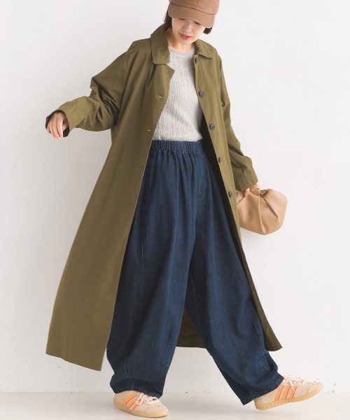 OMNES(オムネス)の「ダンプバルーンイージーパンツ(カーゴパンツ・レディース・カーキ/グレー系その他/ブラック/ネイビー/グレー/ブルー/インディゴブルー・LARGE/MEDIUM)」の21枚目の写真