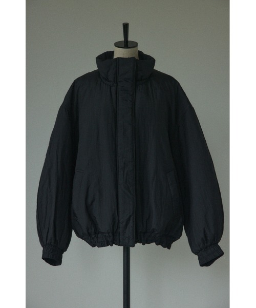 BLACK BY MOUSSY（ブラックバイマウジー）の「over size blouson(オーバーサイズブルゾン)（ブルゾン・レディース・ブラック/ライトイエロー・FREE）」の2枚目の写真