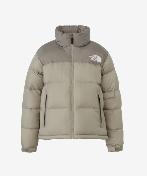 THE NORTH FACE(ザノースフェイス)の「THE NORTH FACE Short Nuptse Jacket(ダウンジャケット/コート・レディース・グリーン/ブラック/グレー・MEDIUM)」の3枚目の写真