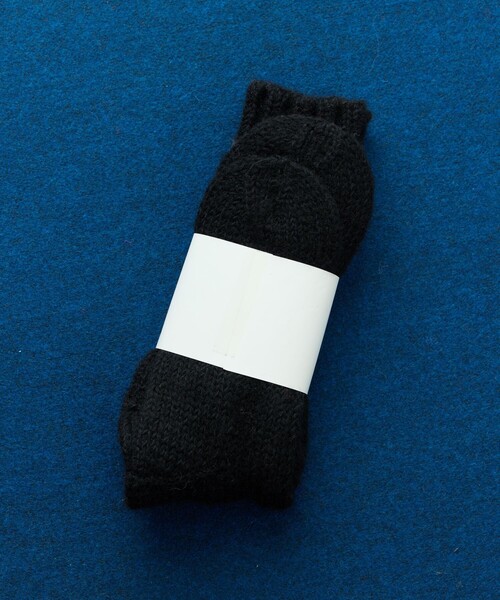 FREAK'S STORE(フリークスストア)の「HAND KNIT SOCKS(ソックス/靴下・メンズ・ネイビー/ブラック/サックスブルー・ONE SIZE)」の11枚目の写真