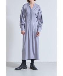 ウエストタックシャツワンピース