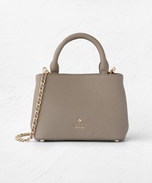 【美品】TOCCA トッカ リボンモチーフツイードショルダーバッグ 美品】TOCCA トッカ リボンモチーフツイードショルダーバッグ