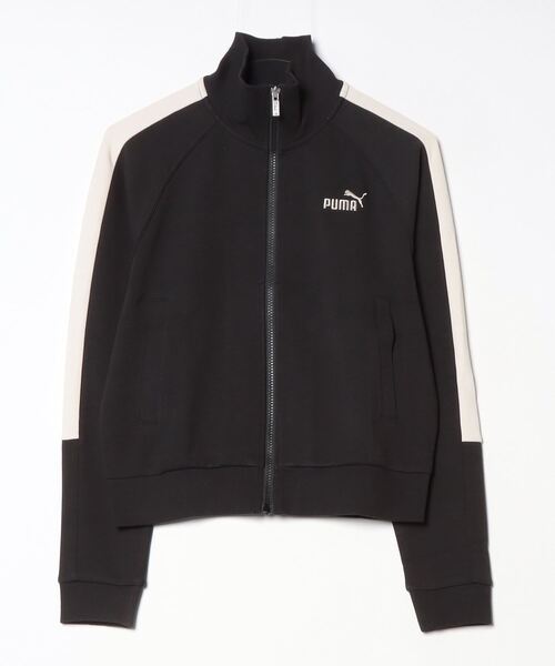 PUMA(プーマ)の「プーマ PUMA CORE HERITAGE MX トラックジャケット_(ジャージ・レディース・ブルー/ブラック・L/S/M/XL)」の1枚目の写真