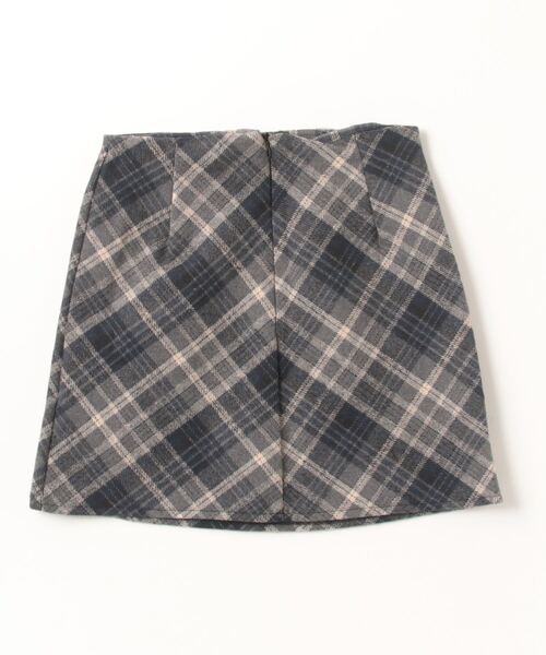PHILLY（フィリー）の「【PHILLY】起毛チェックスカート（スカート・レディース・ブラウン/グレー・FREE）」の9枚目の写真