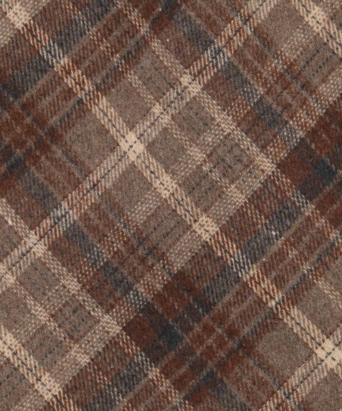 PHILLY（フィリー）の「【PHILLY】起毛チェックスカート（スカート・レディース・ブラウン/グレー・FREE）」の8枚目の写真