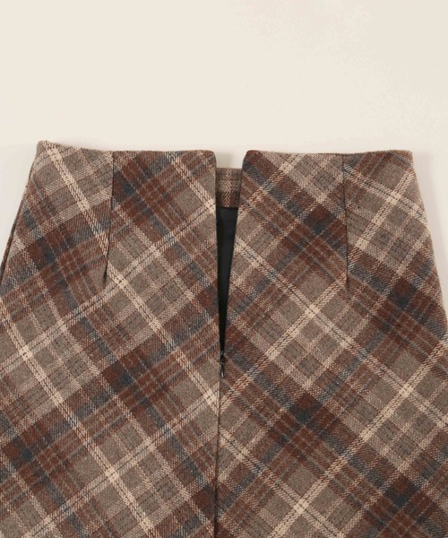 PHILLY（フィリー）の「【PHILLY】起毛チェックスカート（スカート・レディース・ブラウン/グレー・FREE）」の12枚目の写真