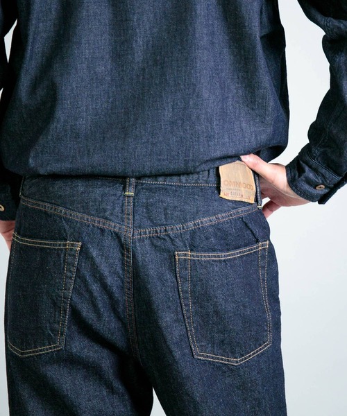 OMNIGOD（オムニゴッド）の「[OMNIGOD mens / オムニゴッド] 10ozデニム 5Pイージーテーパードパンツ（デニムパンツ・メンズ・ワンウォッシュ・2/3）」の3枚目の写真