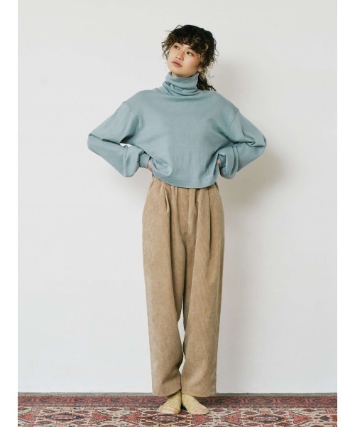 KEnTe（ケンテ）の「Corduroy Utility Pants（その他パンツ・レディース・ベージュ/イエロー・M）」の3枚目の写真