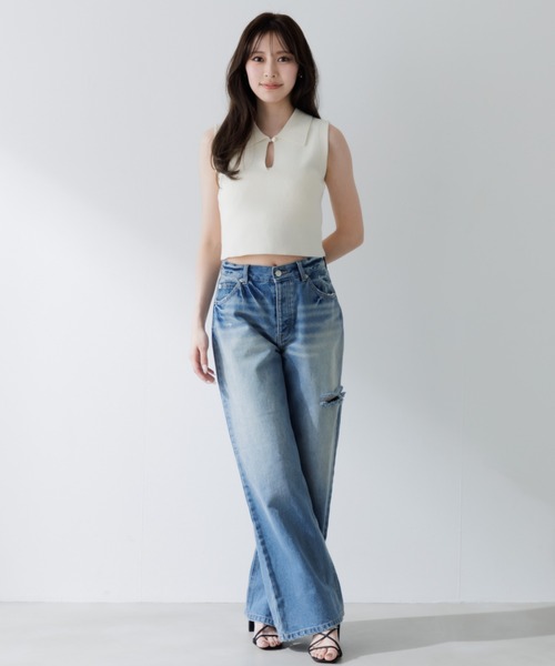 loose vintage like denim（ルーズビンテージライクデニム