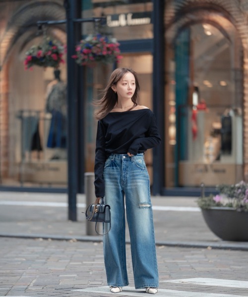 SENEE（セニー）の「loose vintage like denim（ルーズビンテージ