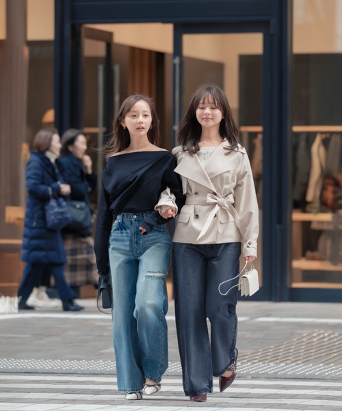 SENEE ルーズビンテージライクデニム SENEE（セニー）の「loose vintage like denim（ルーズビンテージ