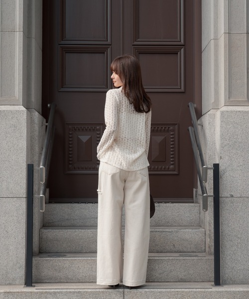 SENEE セニー　ルーズビンテージライクデニム Mサイズ loose vintage like denim（ルーズビンテージライクデニム）（デニム