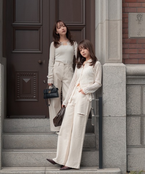 SENEE セニー　ルーズビンテージライクデニム Mサイズ loose vintage like denim（ルーズビンテージライクデニム）（デニム