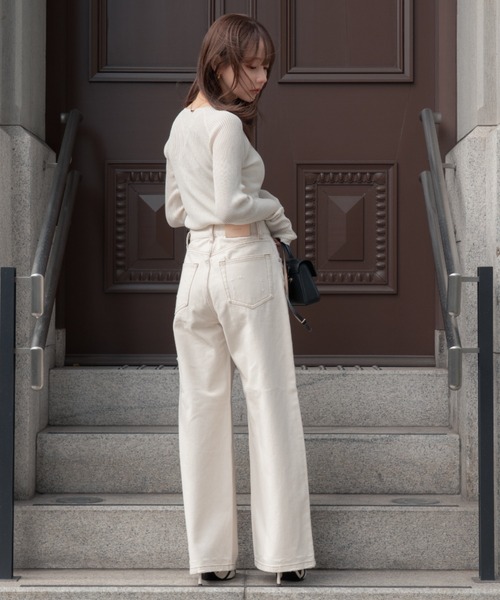 SENEE セニー　ルーズビンテージライクデニム Mサイズ loose vintage like denim（ルーズビンテージライクデニム）（デニム