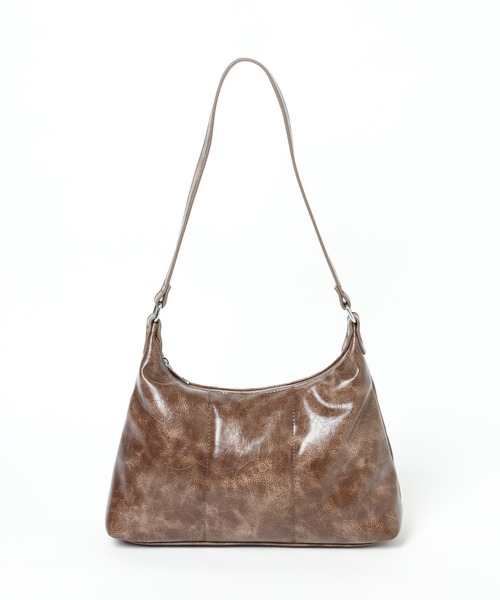 3.3 Field Trip （3.3フィールドトリップ）の「3.3 Field Trip／レザーハンドBAG（ハンドバッグ・レディース・ブラック/ブラウン・ONESIZE）」の2枚目の写真