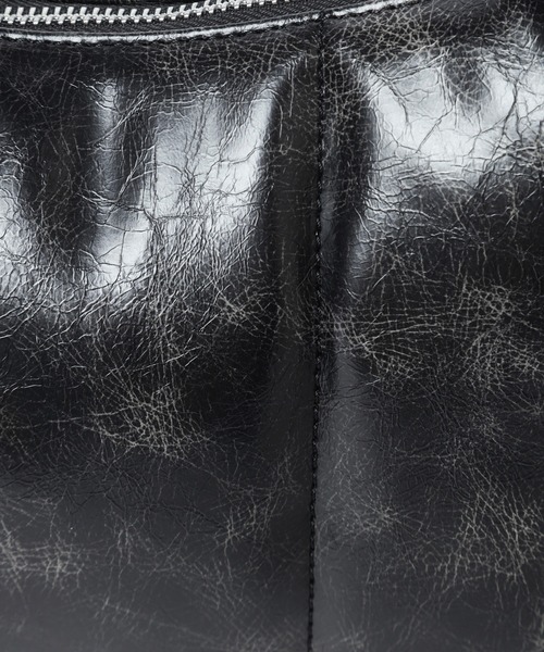 3.3 Field Trip （3.3フィールドトリップ）の「3.3 Field Trip／レザーハンドBAG（ハンドバッグ・レディース・ブラック/ブラウン・ONESIZE）」の16枚目の写真