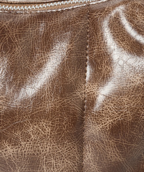 3.3 Field Trip （3.3フィールドトリップ）の「3.3 Field Trip／レザーハンドBAG（ハンドバッグ・レディース・ブラック/ブラウン・ONESIZE）」の17枚目の写真