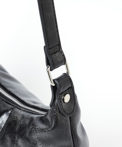 3.3 Field Trip （3.3フィールドトリップ）の「3.3 Field Trip／レザーハンドBAG（ハンドバッグ・レディース・ブラック/ブラウン・ONESIZE）」の11枚目の写真