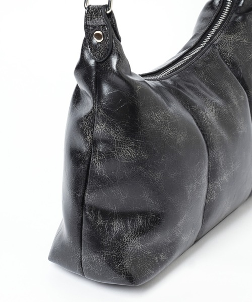 3.3 Field Trip （3.3フィールドトリップ）の「3.3 Field Trip／レザーハンドBAG（ハンドバッグ・レディース・ブラック/ブラウン・ONESIZE）」の12枚目の写真