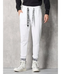 HARUYAMA（ハルヤマ）の「【1PIU1UGUALE3 RELAX】HEM LOGO ロングパンツ 通年（ウノ ピゥ ウノ ウグァーレ トレ）（その他パンツ）」