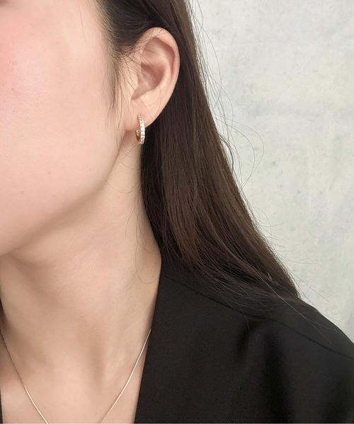 Burner(バーナー)の「【OKUOKU 0909】エタニティ フープピアス 両耳用 oku-pierce-617056266754-5 Y【RBTS】(ピアス(両耳用)・レディース・シルバー系その他2/シルバー/ゴールド系その他2/ゴールド系その他/シルバー系その他/ゴールド・FREE)」の20枚目の写真
