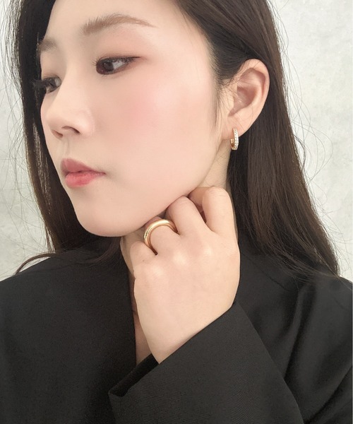 Burner(バーナー)の「【OKUOKU 0909】エタニティ フープピアス 両耳用 oku-pierce-617056266754-5 Y【RBTS】(ピアス(両耳用)・レディース・シルバー系その他2/シルバー/ゴールド系その他2/ゴールド系その他/シルバー系その他/ゴールド・FREE)」の21枚目の写真