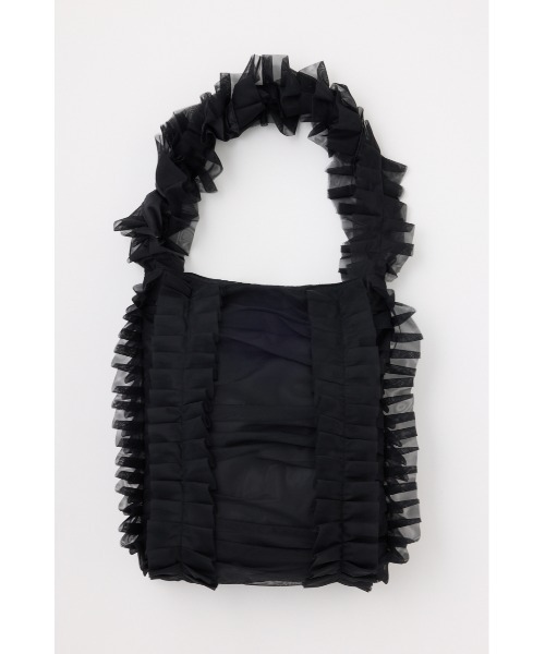 RODEO CROWNS WIDE BOWL（ロデオクラウンズワイドボウル）の「シアーフリルバッグ（ショルダーバッグ・レディース・レッド/ブラック/ブラウン系その他・FREE）」の2枚目の写真