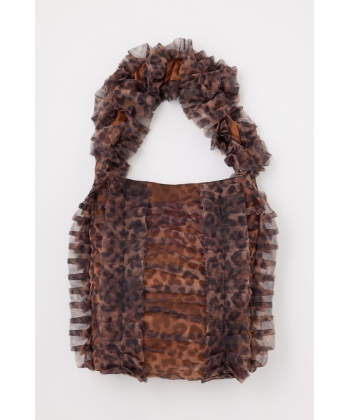 RODEO CROWNS WIDE BOWL（ロデオクラウンズワイドボウル）の「シアーフリルバッグ（ショルダーバッグ・レディース・レッド/ブラック/ブラウン系その他・FREE）」の4枚目の写真