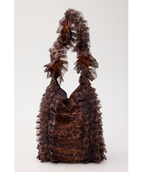 RODEO CROWNS WIDE BOWL（ロデオクラウンズワイドボウル）の「シアーフリルバッグ（ショルダーバッグ・レディース・レッド/ブラック/ブラウン系その他・FREE）」の5枚目の写真