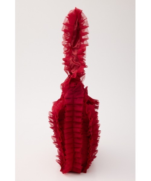 RODEO CROWNS WIDE BOWL（ロデオクラウンズワイドボウル）の「シアーフリルバッグ（ショルダーバッグ・レディース・レッド/ブラック/ブラウン系その他・FREE）」の12枚目の写真