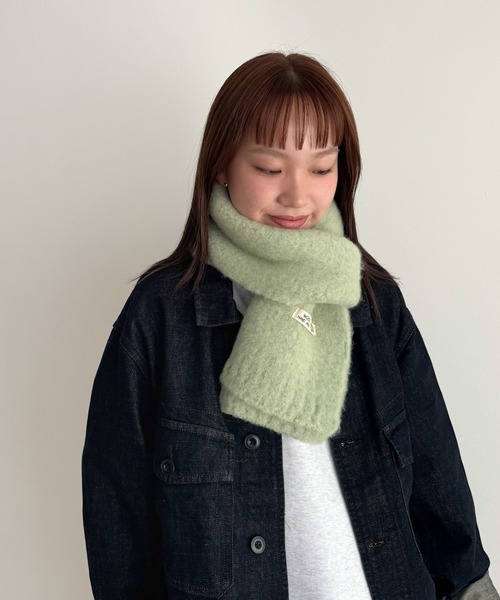 CANAL JEAN（キャナルジーン）の「El mar　ソフトニットマフラー（マフラー・レディース・クリーム/ミント/ライトブルー/ブルー・ONE SIZE）」の6枚目の写真