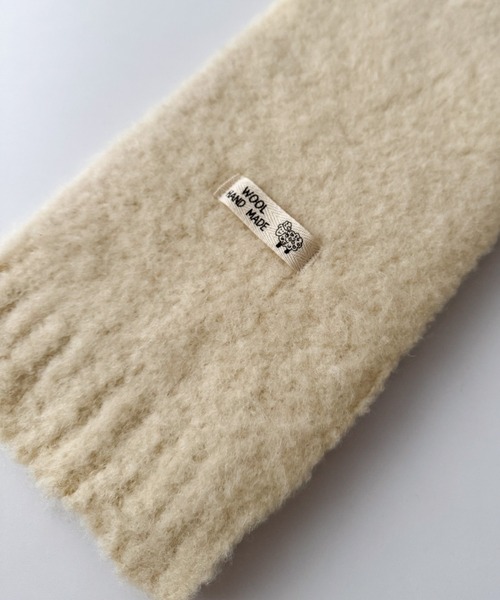 CANAL JEAN（キャナルジーン）の「El mar　ソフトニットマフラー（マフラー・レディース・クリーム/ミント/ライトブルー/ブルー・ONE SIZE）」の10枚目の写真