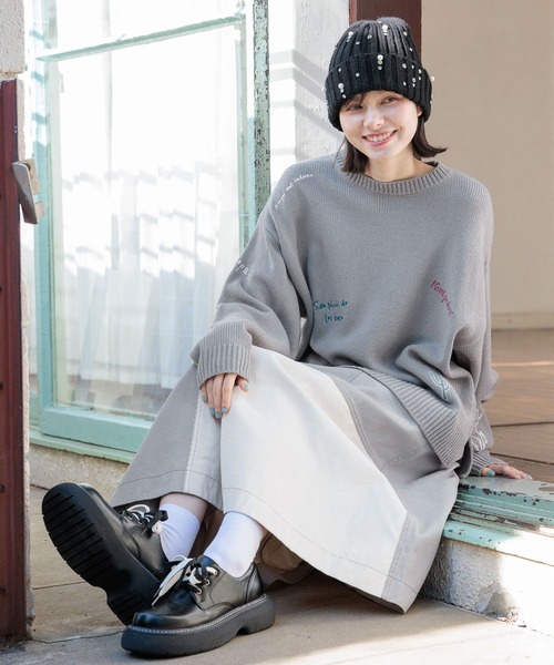 niko and（ニコアンド）の「リメイクライクスカート（スカート