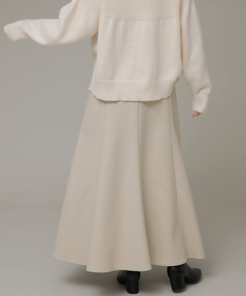 URBAN RESEARCH Sonny Label(アーバンリサーチサニーレーベル)の「カットメルトンマーメイドスカート(スカート・レディース・ベージュ/グレー・38/36)」の18枚目の写真
