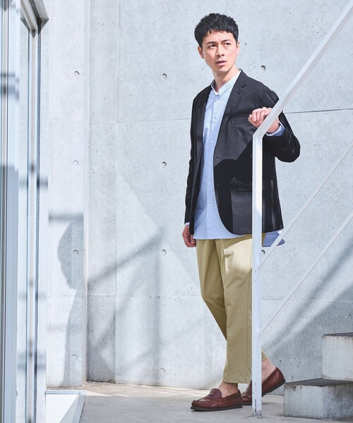 green label relaxing(グリーンレーベルリラクシング)の「【WEB限定】JUST fit チノ スキニー パンツ(チノパンツ・メンズ・ベージュ/ブラック/オリーブ/オフホワイト・M/XL/S/L)」の5枚目の写真