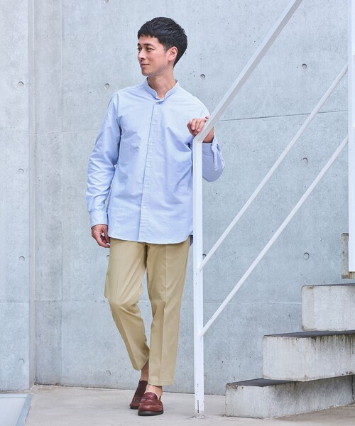 green label relaxing(グリーンレーベルリラクシング)の「【WEB限定】JUST fit チノ スキニー パンツ(チノパンツ・メンズ・ベージュ/ブラック/オリーブ/オフホワイト・M/XL/S/L)」の6枚目の写真