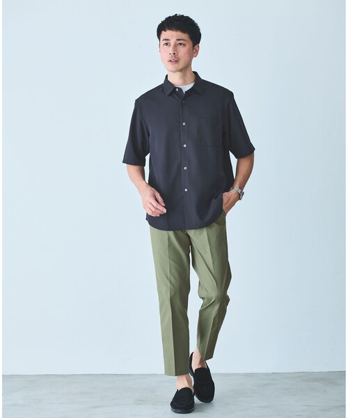 green label relaxing(グリーンレーベルリラクシング)の「【WEB限定】JUST fit チノ スキニー パンツ(チノパンツ・メンズ・ベージュ/ブラック/オリーブ/オフホワイト・M/XL/S/L)」の7枚目の写真