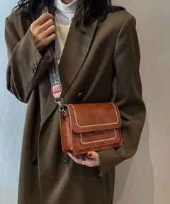 アンティーク調 スクエアショルダー バッグ #_（ショルダーバッグ