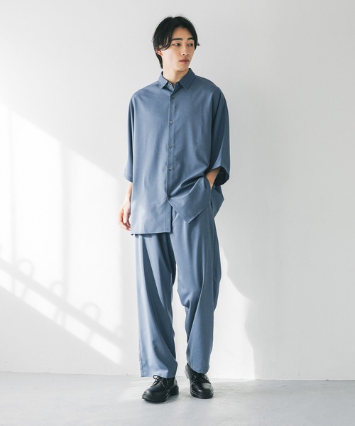 LOWRYS FARM(ローリーズファーム)の「ファンマートロワイドパンツ 321423(その他パンツ・メンズ・ブラック/グレー/ブルー・MEDIUM/LARGE)」の20枚目の写真