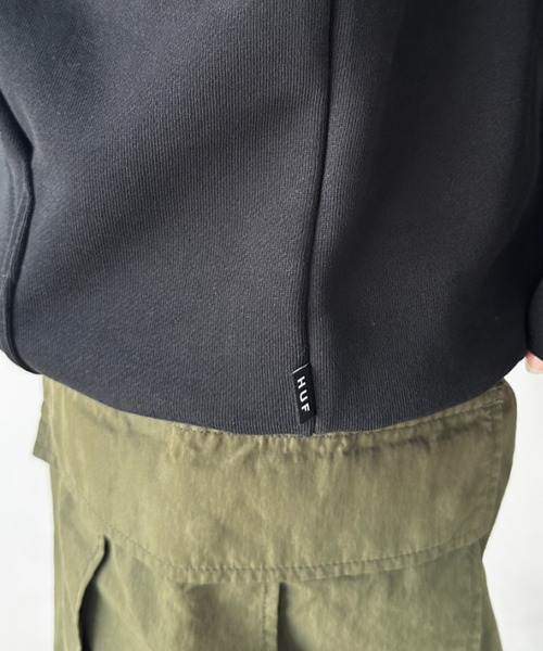 HUF(ハフ)の「HUF(ハフ)/H STAR LOGO P/O HOODIE/スター ロゴ フーディ バックプリント スウェット パーカー プルオーバー(パーカー・レディース・ブラウン/ブラック/アッシュグレー・M/L/XL/XXL/S)」の6枚目の写真