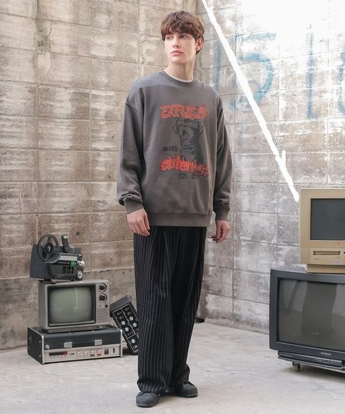 《UNISEX》アソートグラフィックスウェット（スウェット）｜PBLIM（ページボーイリム）
