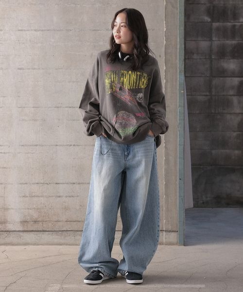 《UNISEX》アソートグラフィックスウェット（スウェット）｜PBLIM（ページボーイリム）