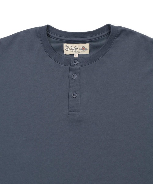 COOLMAX 2LAYERS OVER SIZE HENLEY TEE：2層構造 吸水速乾クール