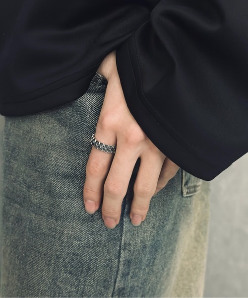 blatto(ブラット)の「【B-925 SILVER】925リング b925-r027-6g(リング・メンズ・シルバー・FREE)」の8枚目の写真