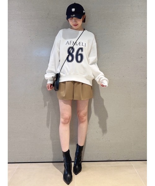 セール】ナンバーロゴスウェット（スウェット）｜SNIDEL