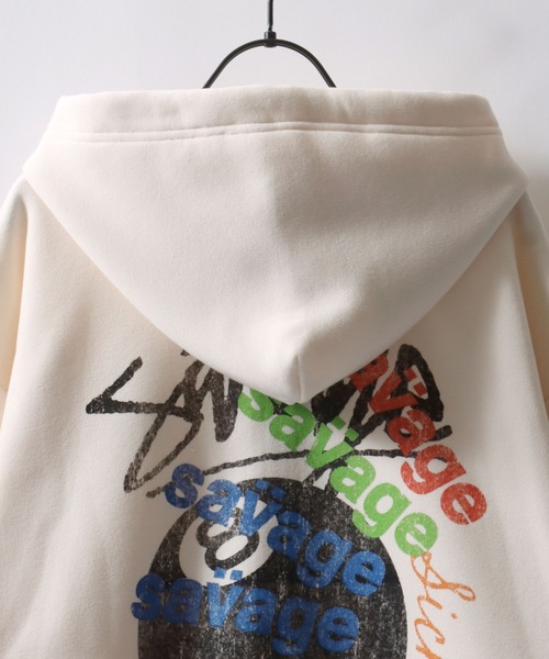 SITRY(シトリー)の「Street Design Sweat Hoodie/オーバーサイズ ストリートロゴ 裏起毛 フルジップパーカー フーディー パーカー スウェット レディース メンズ(パーカー・メンズ・グレー系その他/アイボリー/ブラック/ホワイト系その他/ブラック系その他/チャコール・M/XL/L)」の14枚目の写真