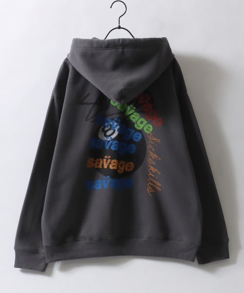 SITRY(シトリー)の「Street Design Sweat Hoodie/オーバーサイズ ストリートロゴ 裏起毛 フルジップパーカー フーディー パーカー スウェット レディース メンズ(パーカー・メンズ・グレー系その他/アイボリー/ブラック/ホワイト系その他/ブラック系その他/チャコール・M/XL/L)」の22枚目の写真